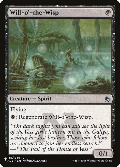Will-o'-the-Wisp (A25-115) - The List - Game On