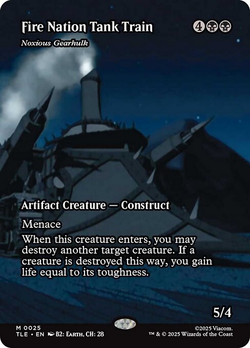 Noxious Gearhulk (25) - BORDERLESS - Avatar: The Last Airbender Eternal - Game On