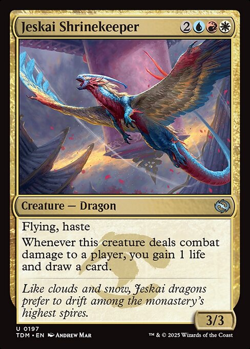 Jeskai Shrinekeeper (197) - Tarkir: Dragonstorm - Game On