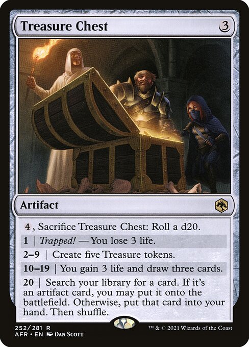 Treasure Chest (252) - Adventures in the Forgotten Realms - Game On