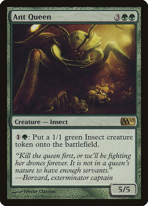 Ant Queen (166) (Foil) - Magic 2010 - Game On