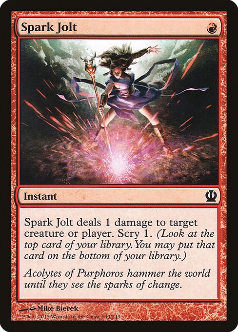 Spark Jolt (140) (Foil) - Theros - Game On