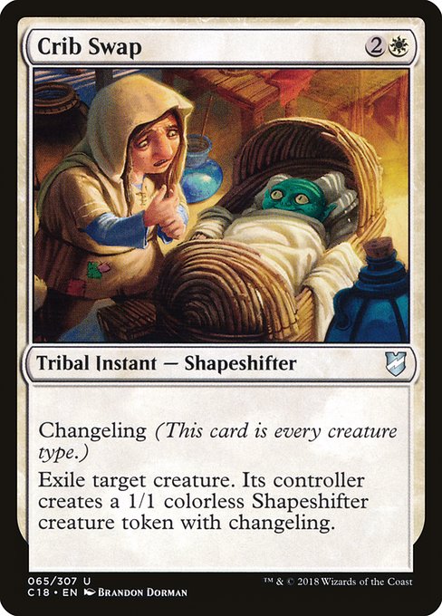Crib Swap (65) - Commander 2018 - Game On