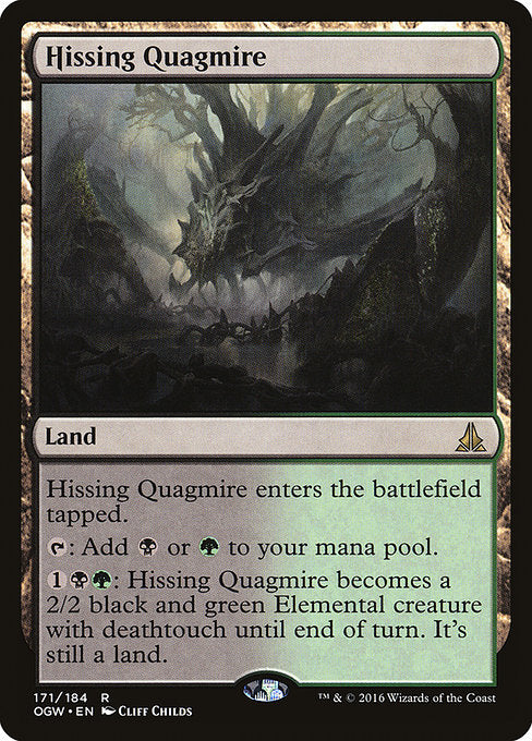Hissing Quagmire (171) (Foil) - Oath of the Gatewatch - Game On