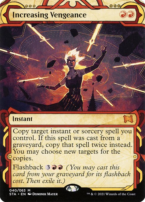 Increasing Vengeance (40) - BORDERLESS - Strixhaven Mystical Archive - Game On