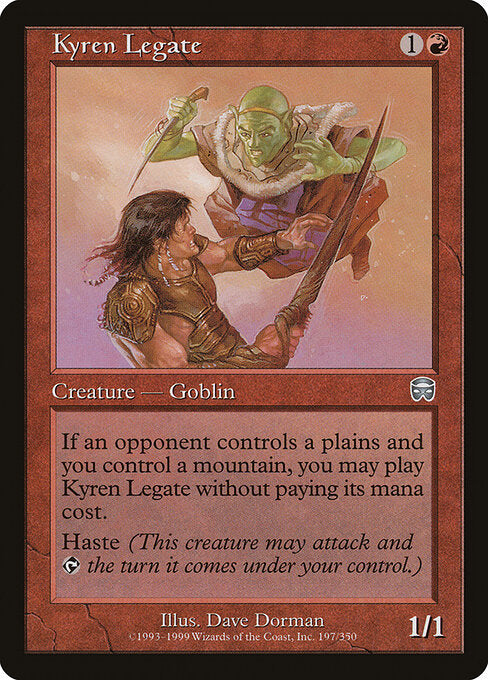 Kyren Legate (197) - Mercadian Masques - Game On