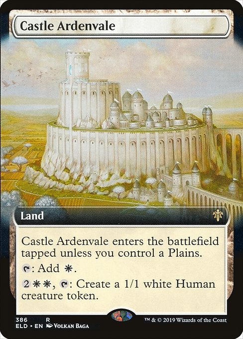 Castle Ardenvale (386) - EXTENDED ART - Throne of Eldraine - Game On
