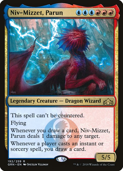 Niv-Mizzet, Parun (192) (Foil) - Guilds of Ravnica - Game On