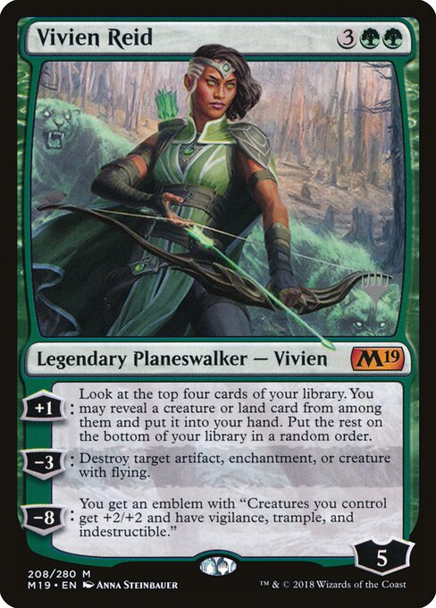 Vivien Reid (208p) - Core Set 2019 Promos - Game On