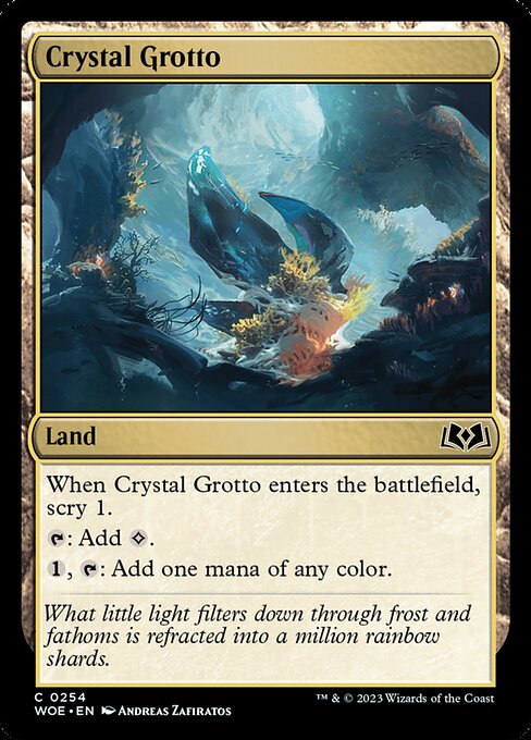 Crystal Grotto (254) - Wilds of Eldraine - Game On