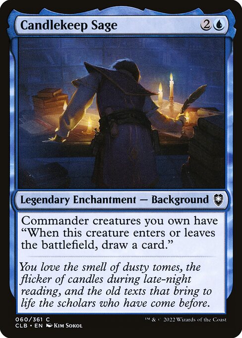 Candlekeep Sage (60) - Commander Legends: Battle for Baldur's Gate - Game On