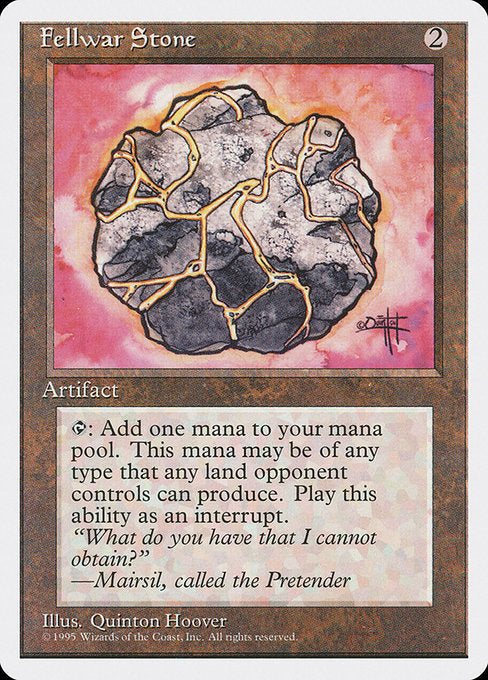 Fellwar Stone (319) - Fourth Edition - Game On
