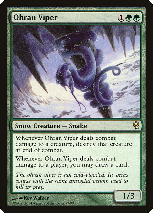 Ohran Viper (57) - Duel Decks: Jace vs. Vraska - Game On
