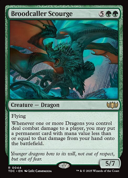 Broodcaller Scourge (44) - Tarkir: Dragonstorm Commander - Game On