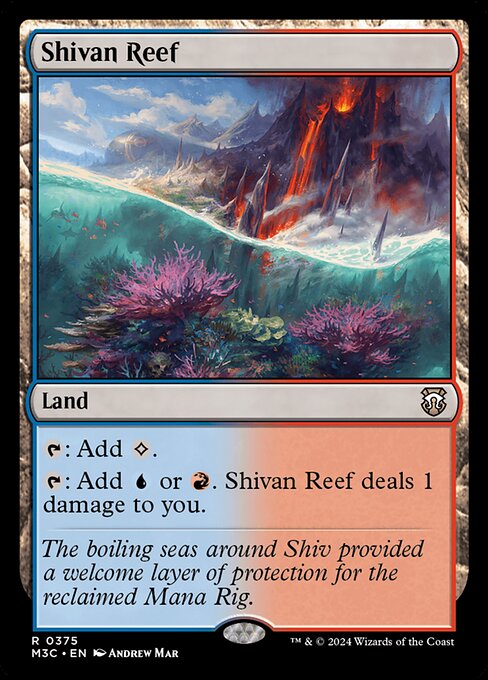 Shivan Reef (375) - Modern Horizons 3 Commander - Game On