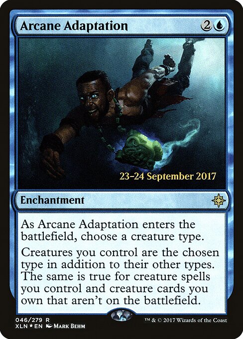 Arcane Adaptation (46s) (Foil) - Ixalan Promos - Game On