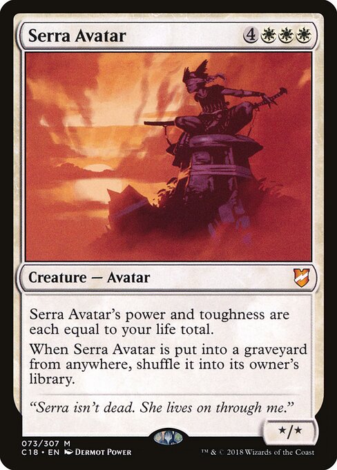 Serra Avatar (73) - Commander 2018 - Game On