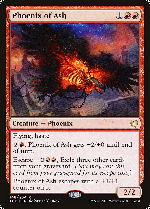 Phoenix of Ash (148) (Foil) - Theros Beyond Death - Game On
