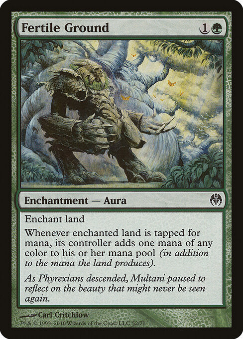 Fertile Ground (52) - Duel Decks: Phyrexia vs. the Coalition - Game On