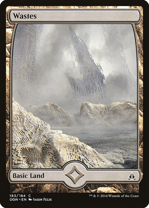 Wastes (183) - FULL ART - Oath of the Gatewatch - Game On