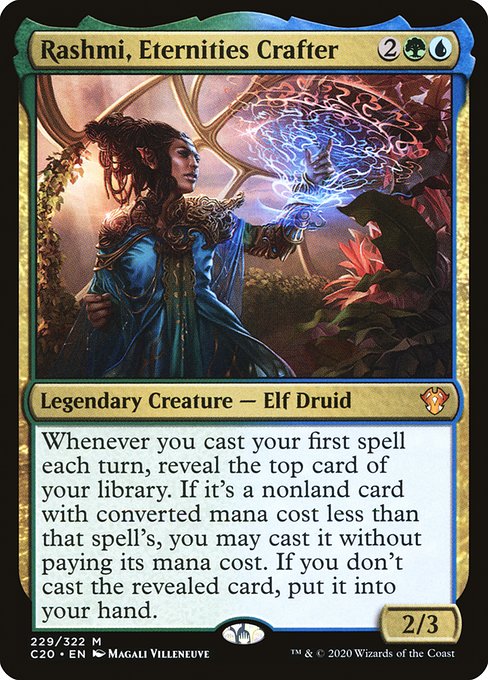 Rashmi, Eternities Crafter (229) - Commander 2020 - Game On