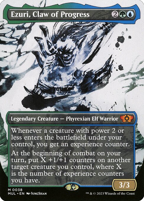 Ezuri, Claw of Progress (38) - BORDERLESS - FULL ART - Multiverse Legends - Game On