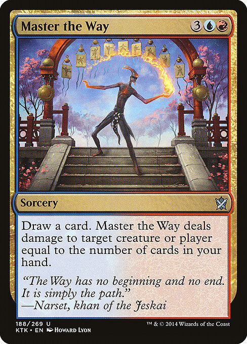 Master the Way (188) (Foil) - Khans of Tarkir - Game On