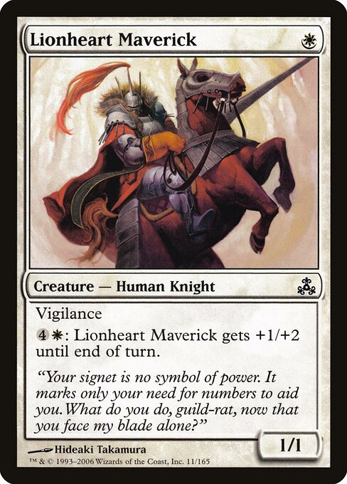 Lionheart Maverick (11) (Foil) - Guildpact - Game On
