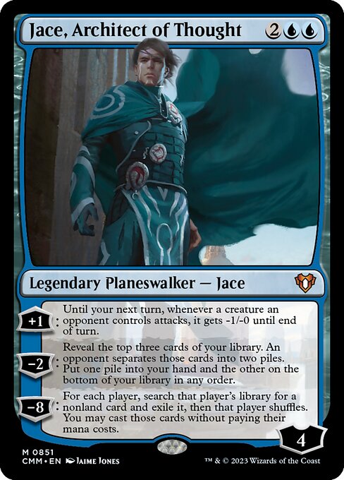 Jace, Architect of Thought (851) - Commander Masters - Game On