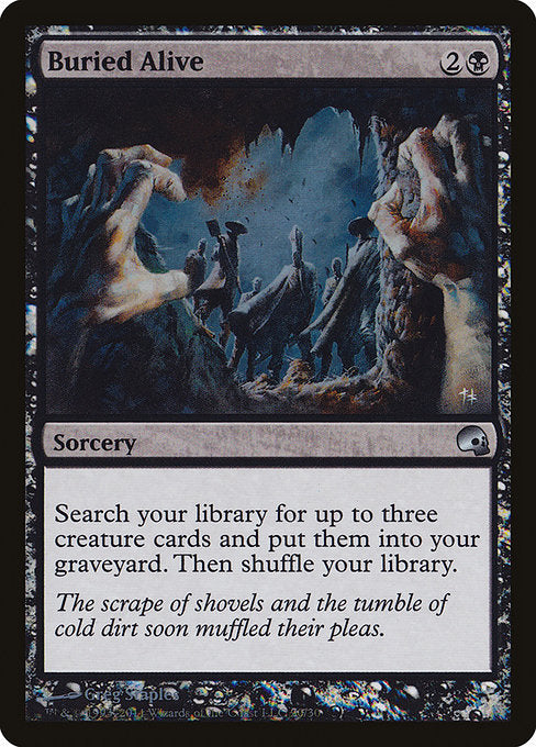 Buried Alive (20) (Foil) - Premium Deck Series: Graveborn - Game On