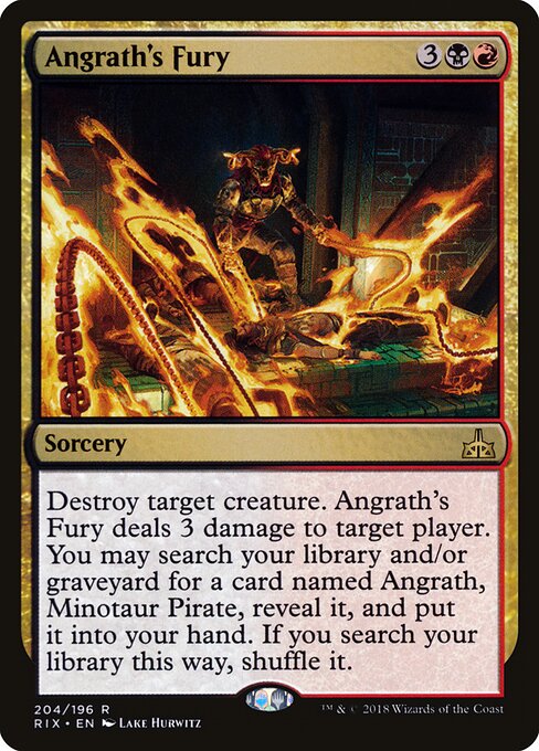 Angrath's Fury (204) - Rivals of Ixalan - Game On