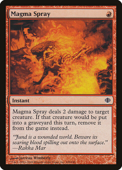 Magma Spray (108) - Shards of Alara - Game On