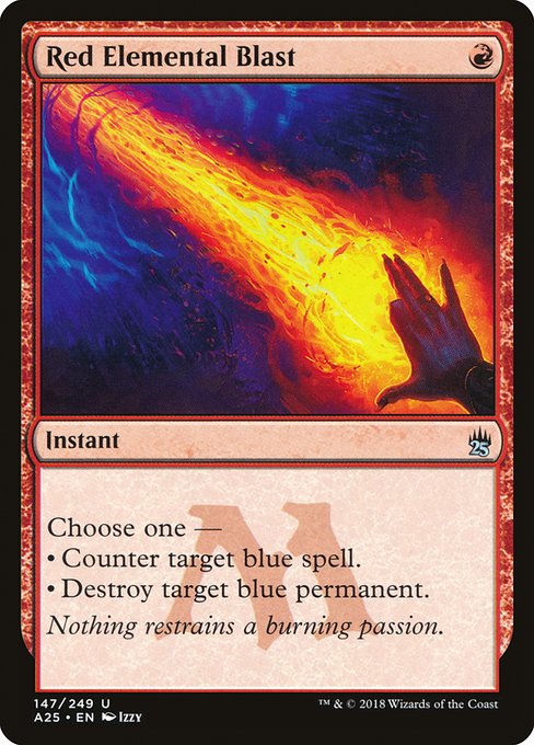Red Elemental Blast (147) - Masters 25 - Game On