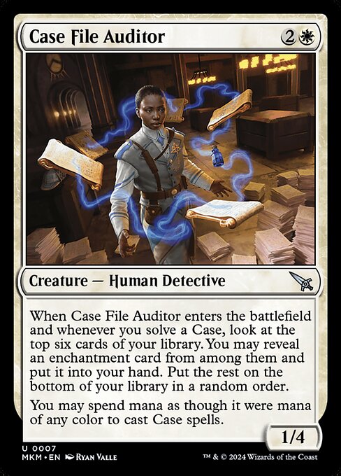 Case File Auditor (7) (Foil) - Murders at Karlov Manor - Game On