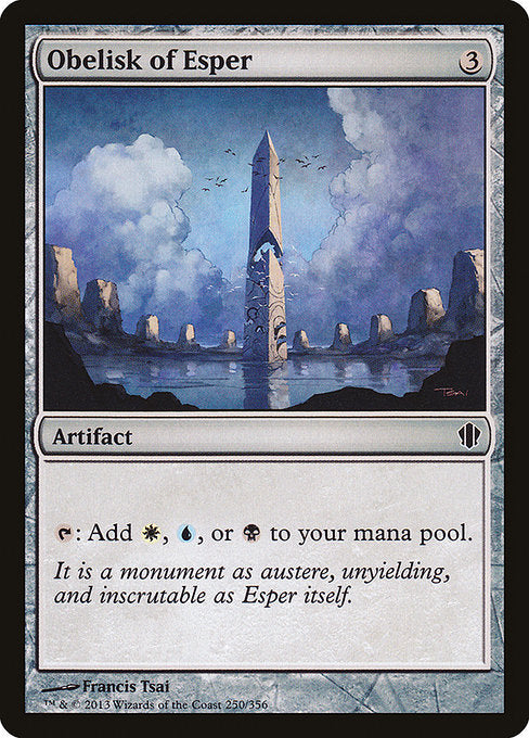 Obelisk of Esper (250) - Commander 2013 - Game On