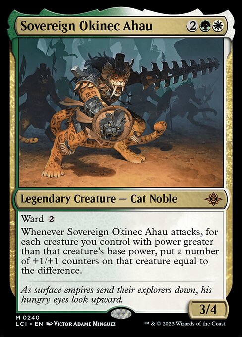 Sovereign Okinec Ahau (240) (Foil) - The Lost Caverns of Ixalan - Game On