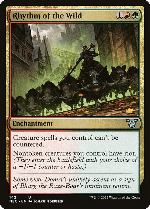 Rhythm of the Wild (142) - Neon Dynasty Commander - Game On