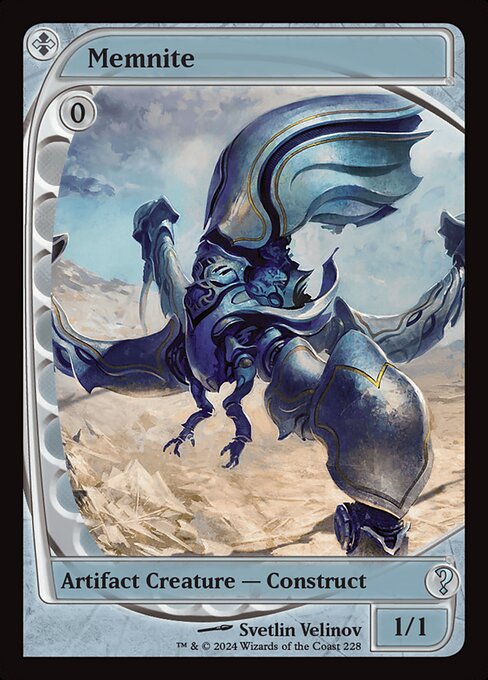 Memnite (228) - FULL ART - Mystery Booster 2 - Game On