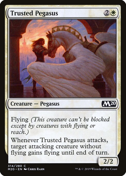 Trusted Pegasus (314) - Core Set 2020 - Game On