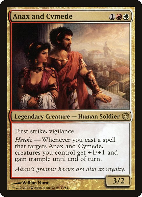 Anax and Cymede (11) - Duel Decks: Heroes vs. Monsters - Game On
