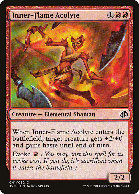 Inner-Flame Acolyte (41) - Duel Decks Anthology: Jace vs. Chandra - Game On
