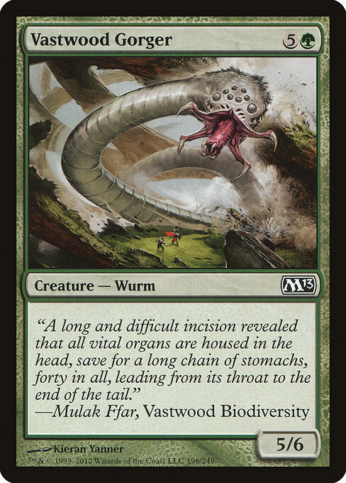 Vastwood Gorger (196) - Magic 2013 - Game On