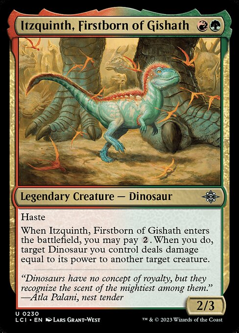 Itzquinth, Firstborn of Gishath (230) - The Lost Caverns of Ixalan - Game On
