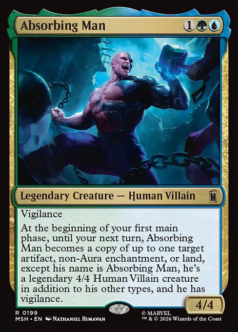 Absorbing Man (199) - Marvel Super Heroes - Game On