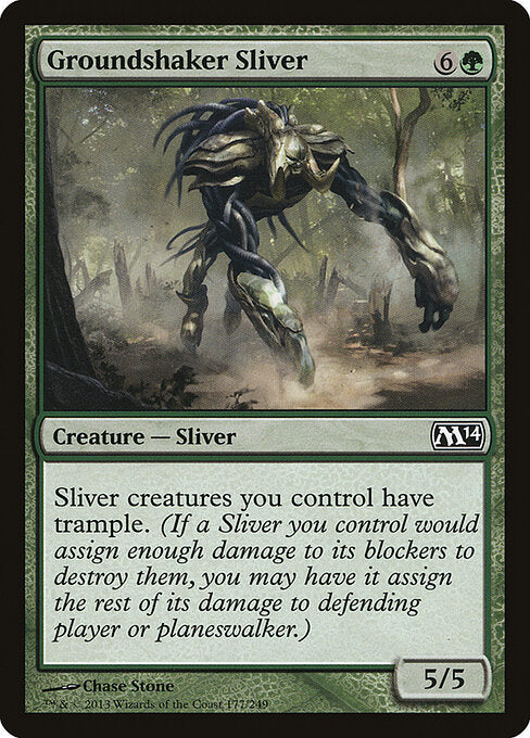 Groundshaker Sliver (177) - Magic 2014 - Game On
