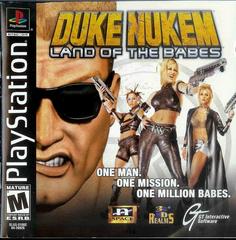 Duke Nukem Land of the Babes - Playstation (Complete In Box) - Game On
