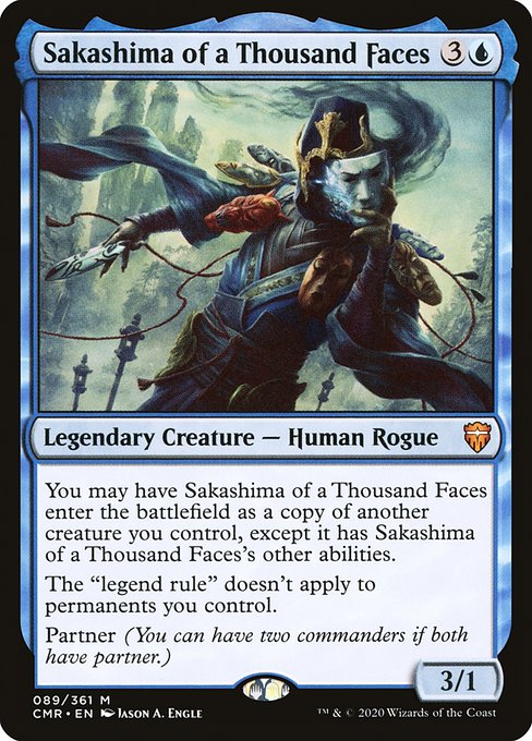 Sakashima of a Thousand Faces (89) - Commander Legends - Game On