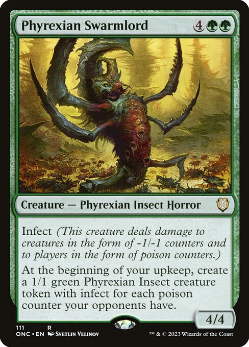 Phyrexian Swarmlord (111) - Phyrexia: All Will Be One Commander - Game On