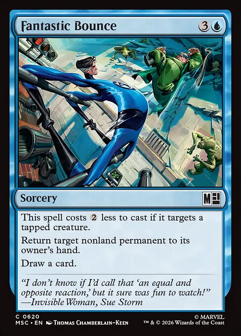 Fantastic Bounce (620) - Marvel Super Heroes Commander - Game On