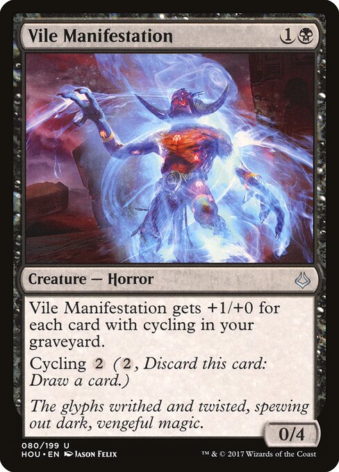 Vile Manifestation (80) (Foil) - Hour of Devastation - Game On